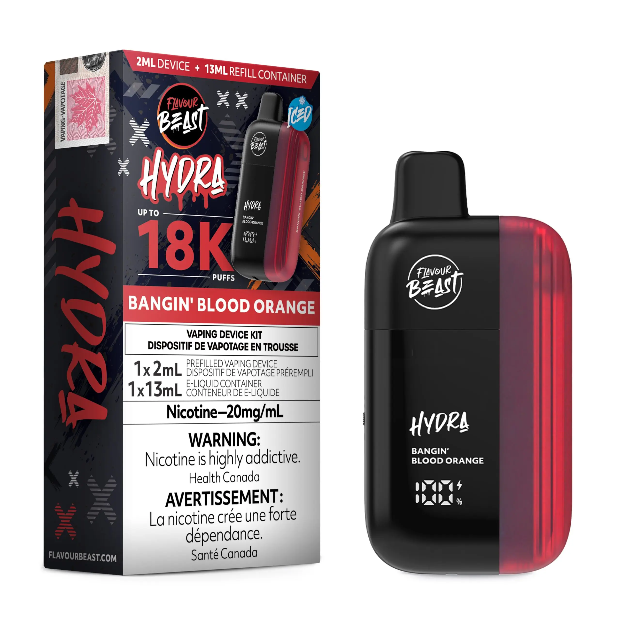 Flavour Beast HYDRA 18K Disposable Vape